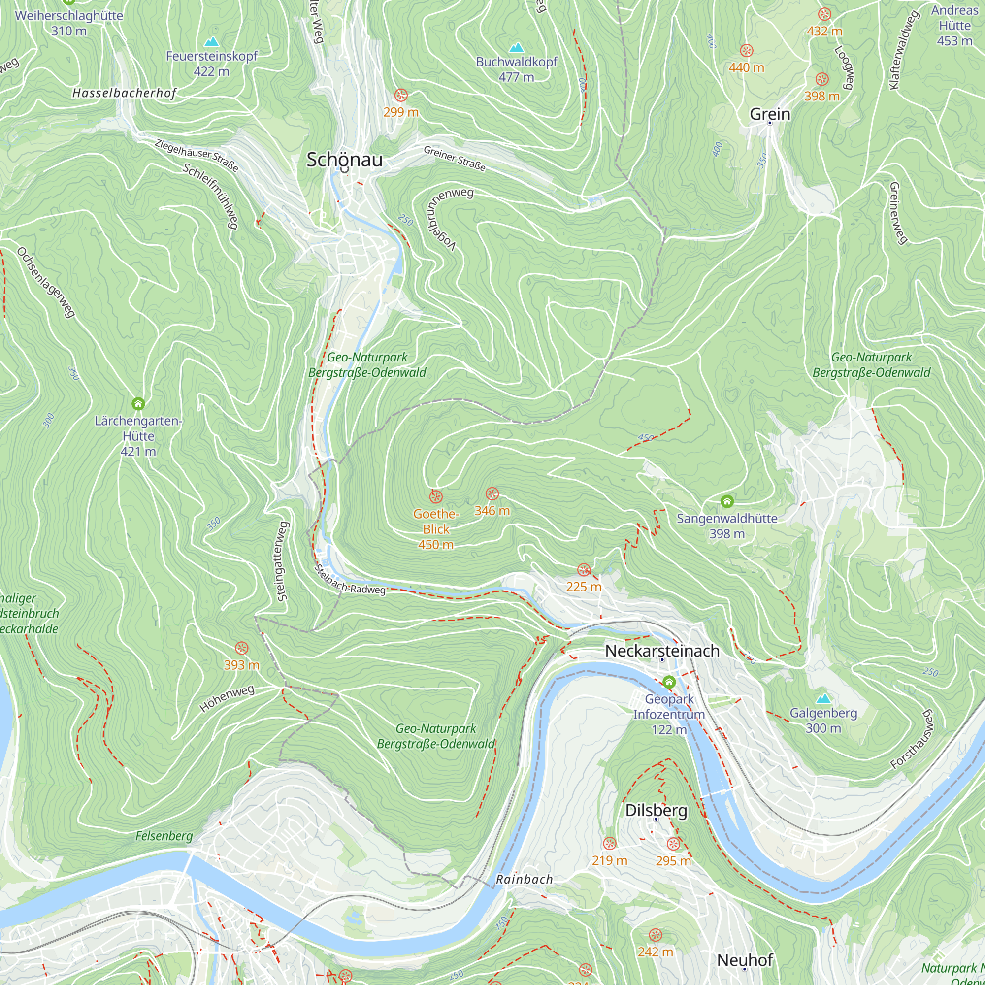 Steinklausenhütte map