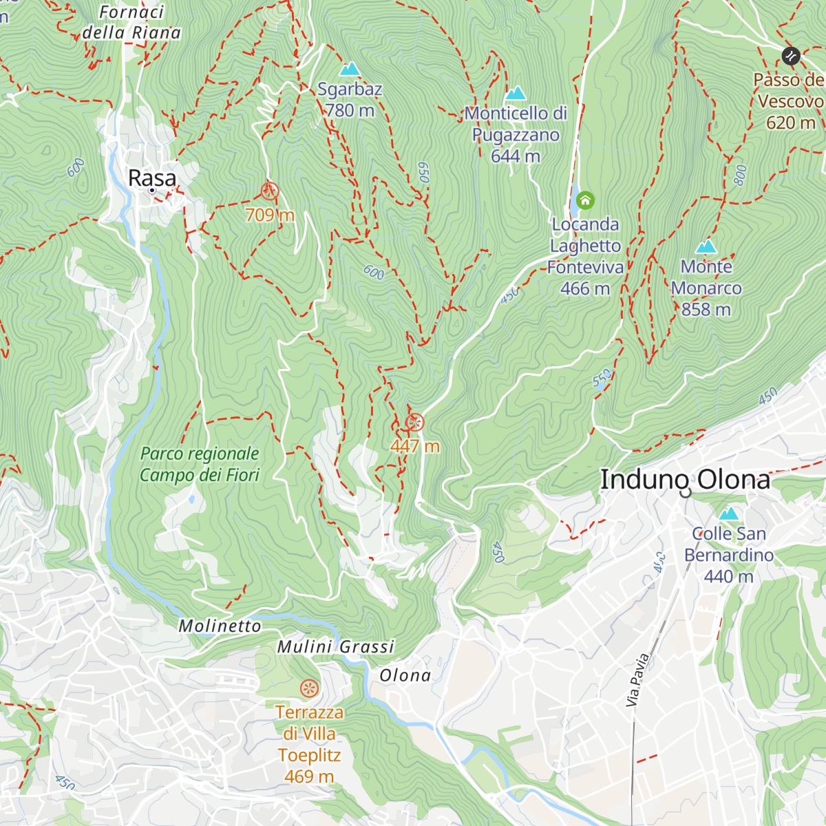 Ristorante Grotte di Valganna map