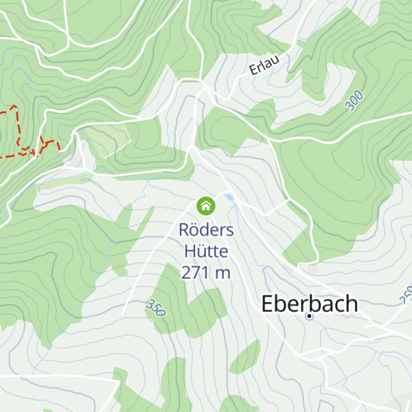 Map of Röders Hütte