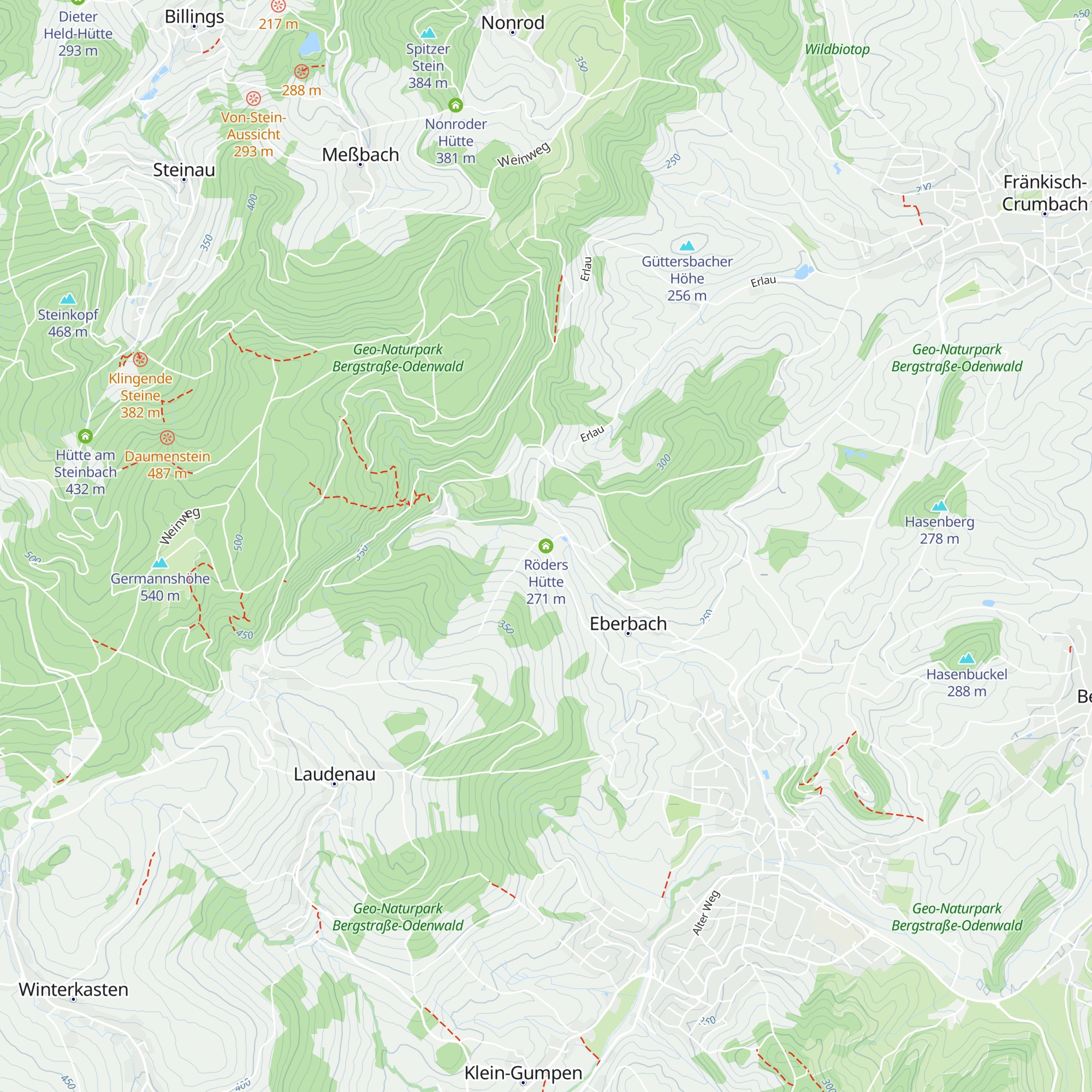 Röders Hütte map