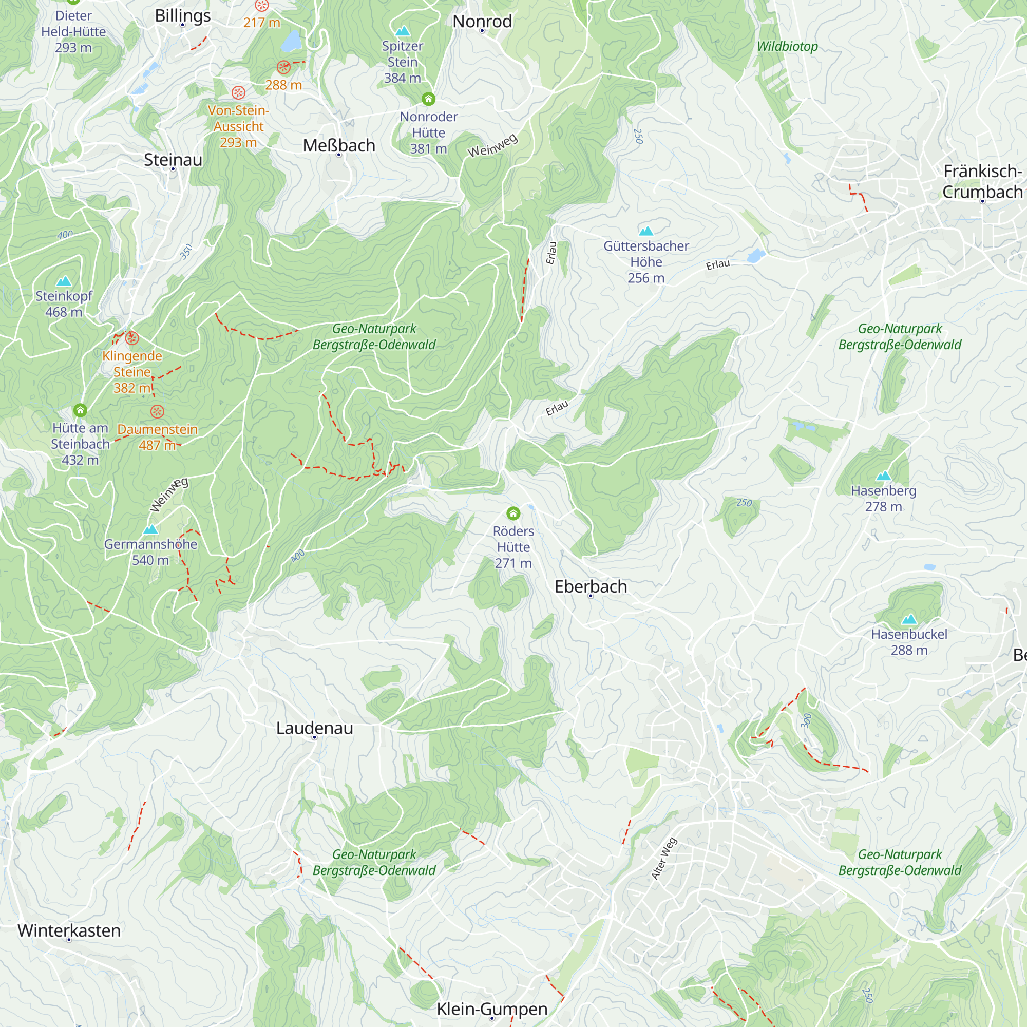 Röders Hütte map
