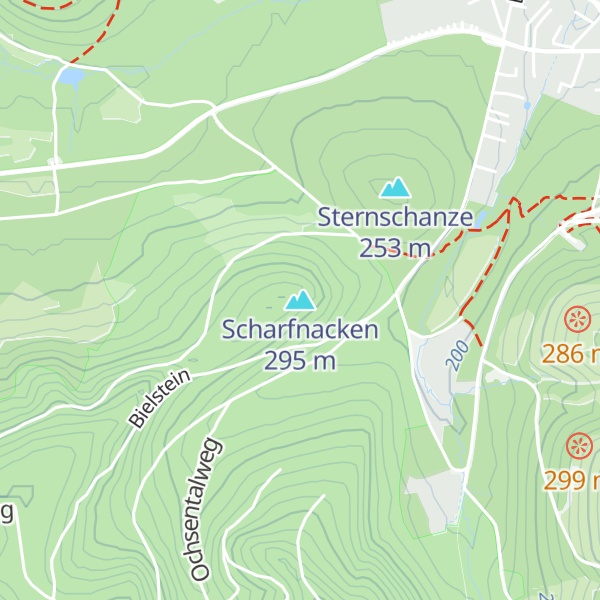 Map of Scharfnacken