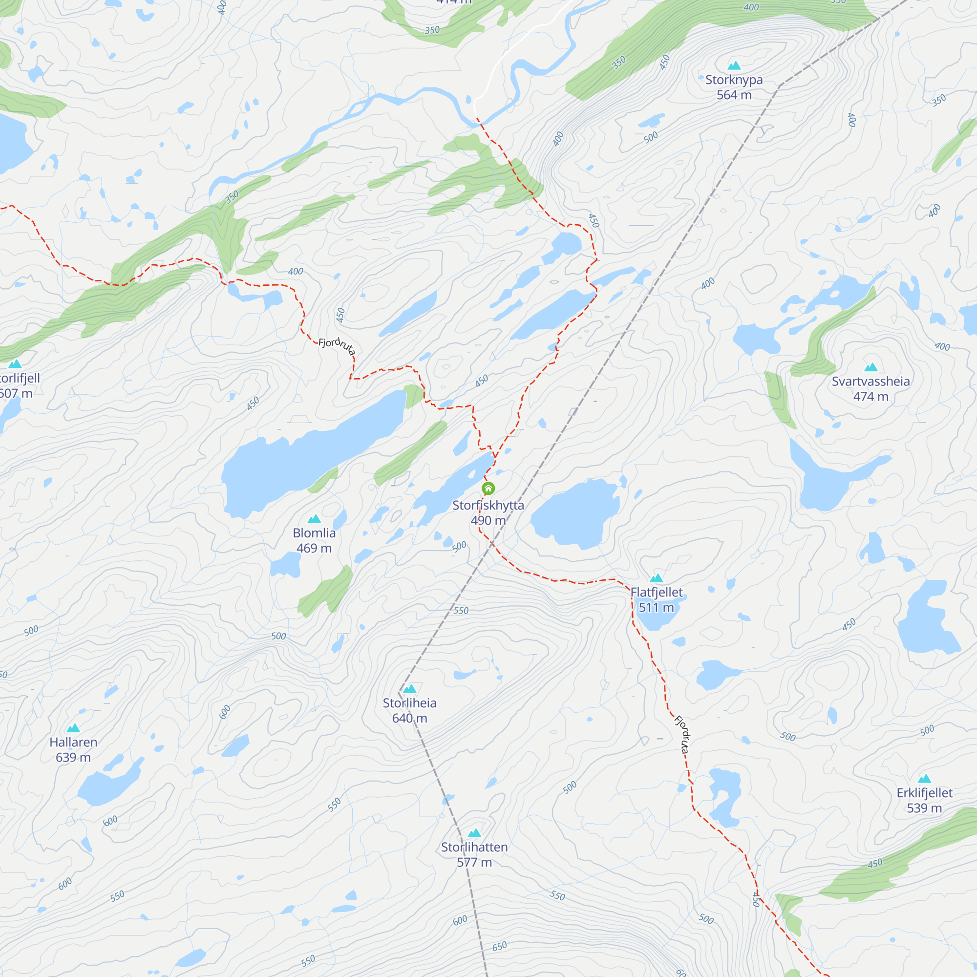 Storfiskhytta map