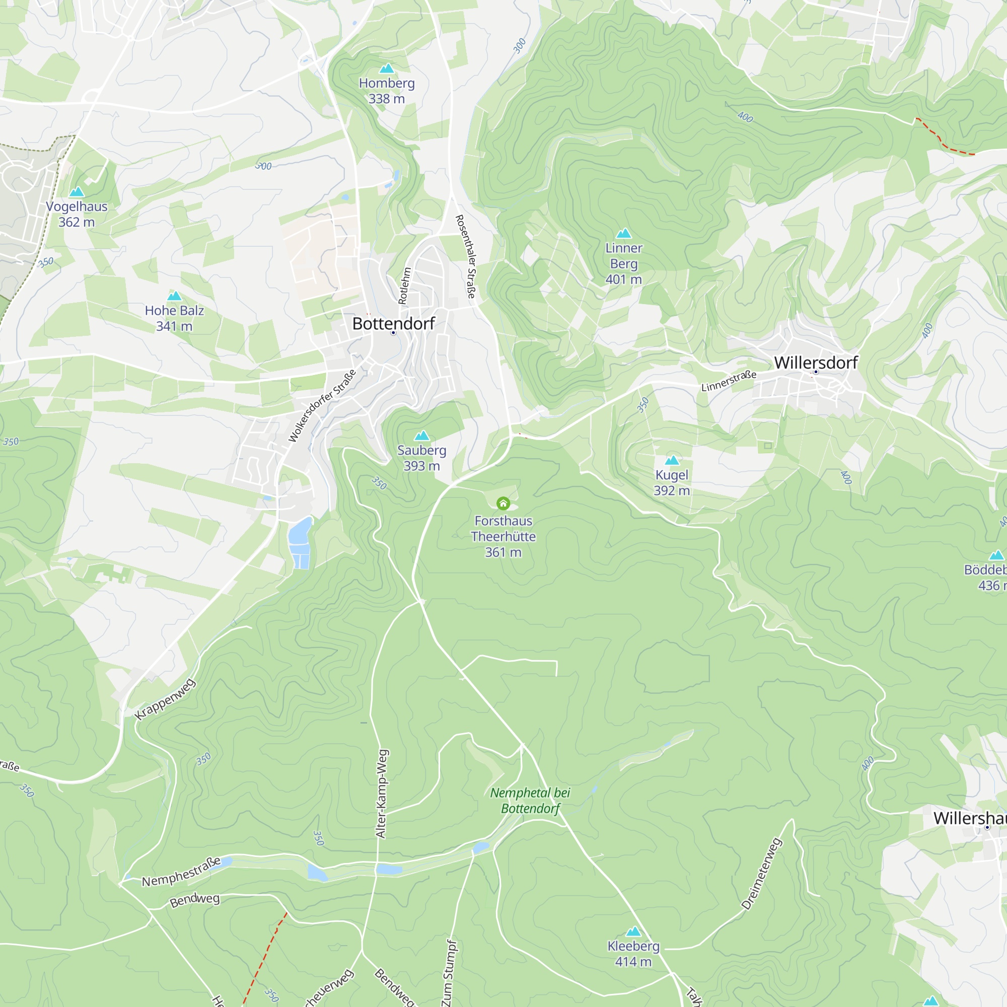 Forsthaus Theerhütte map