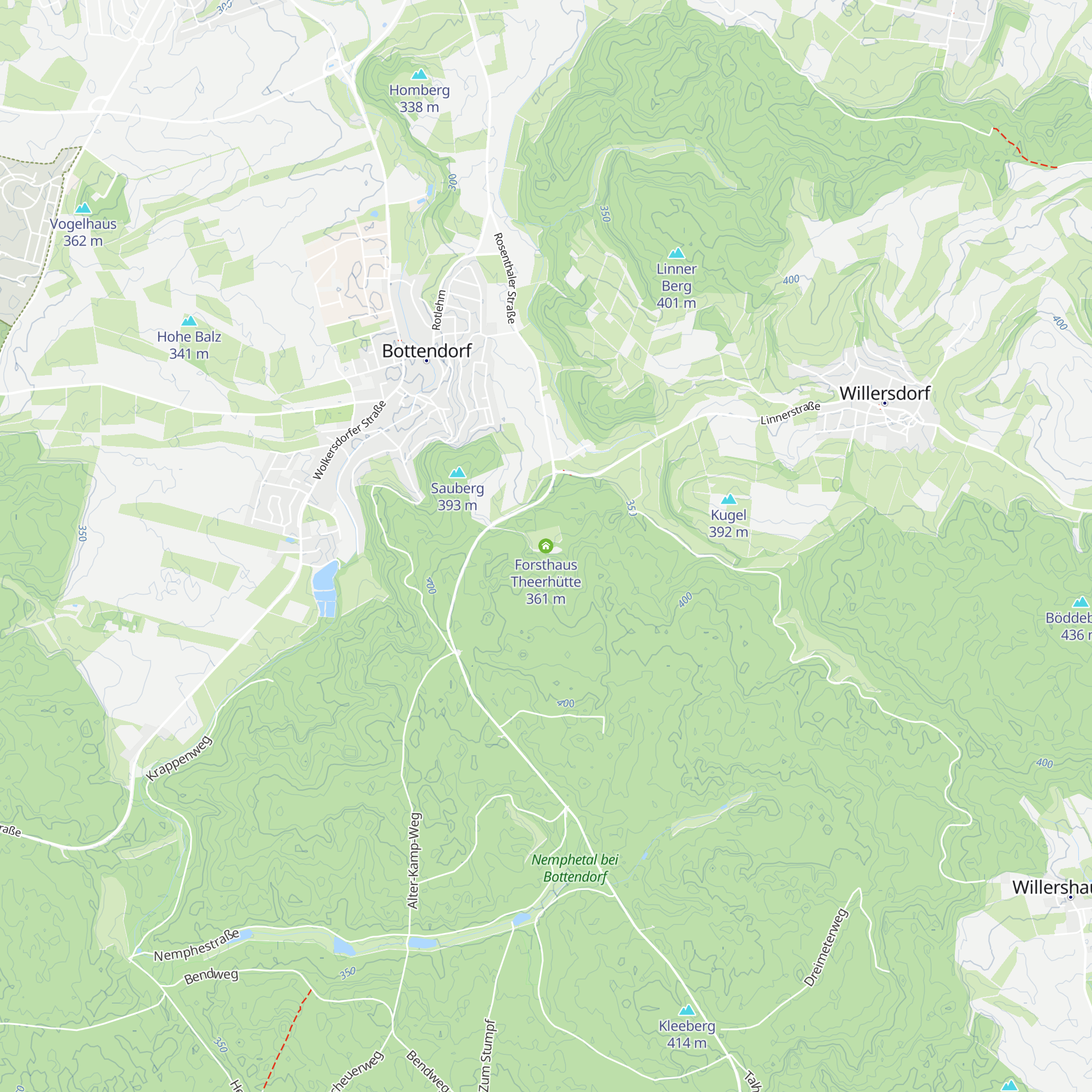 Forsthaus Theerhütte map