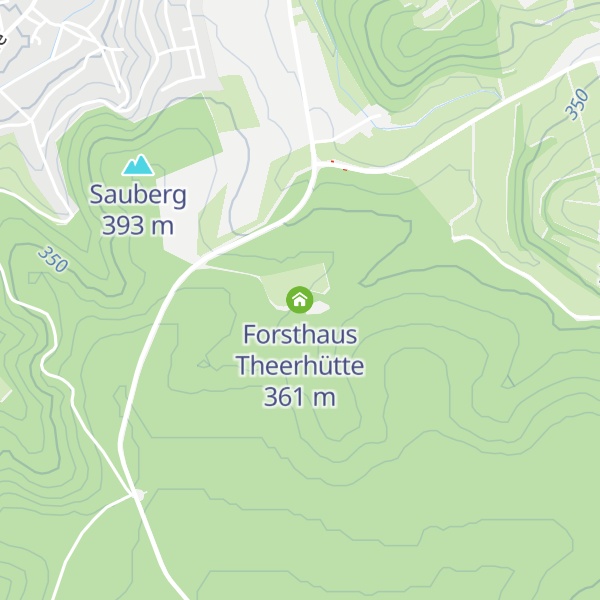 Map of Forsthaus Theerhütte