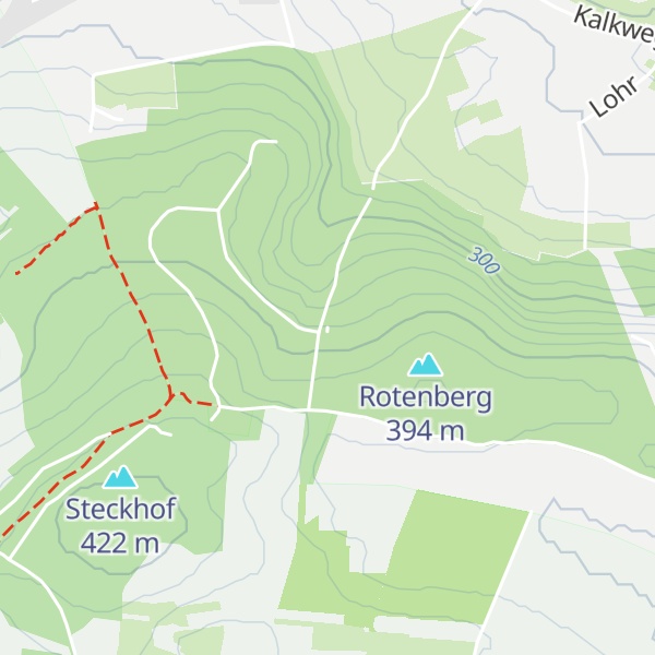 Map of Rotenberghütte