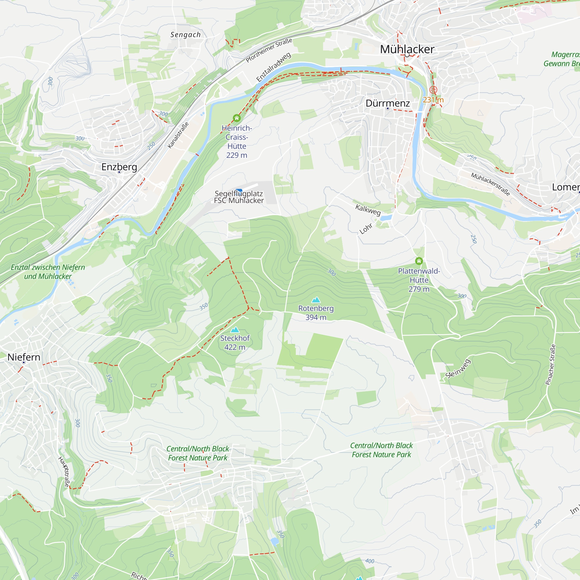 Rotenberghütte map