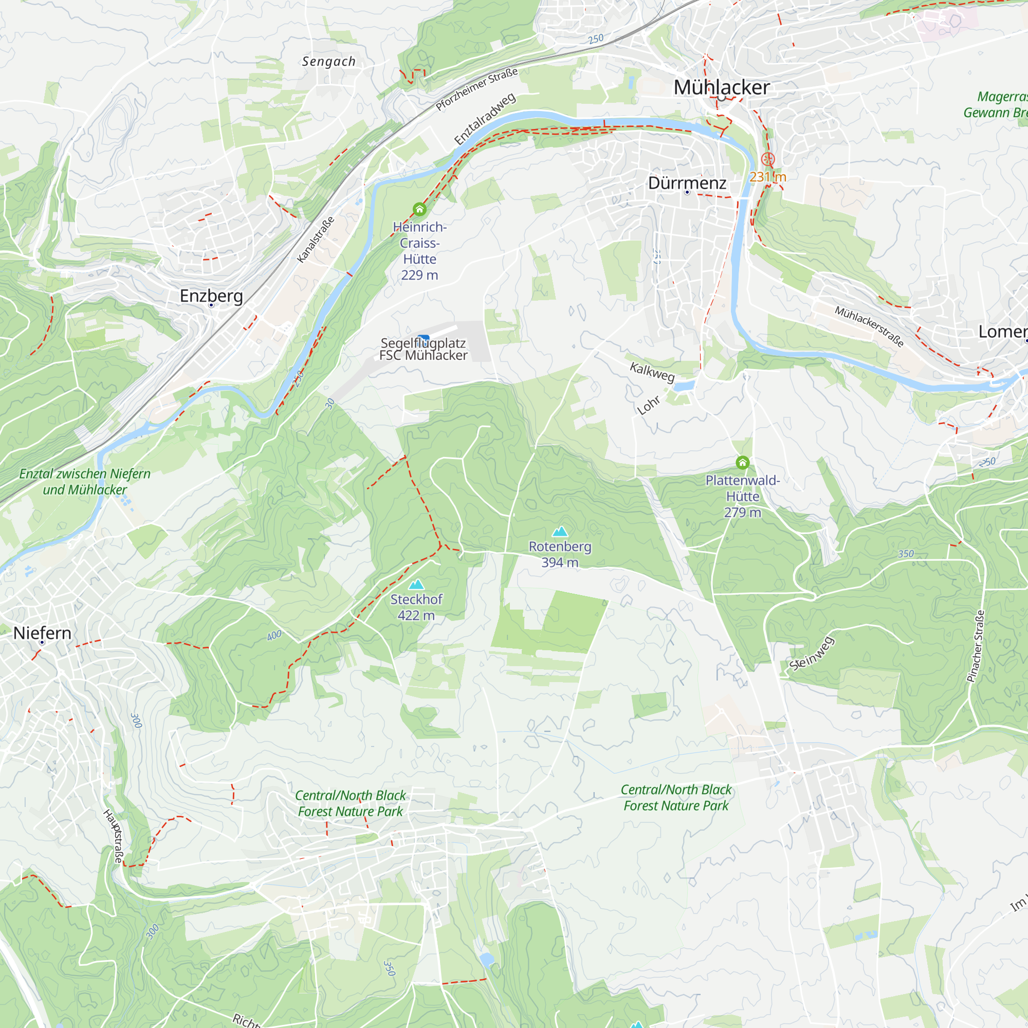 Rotenberghütte map