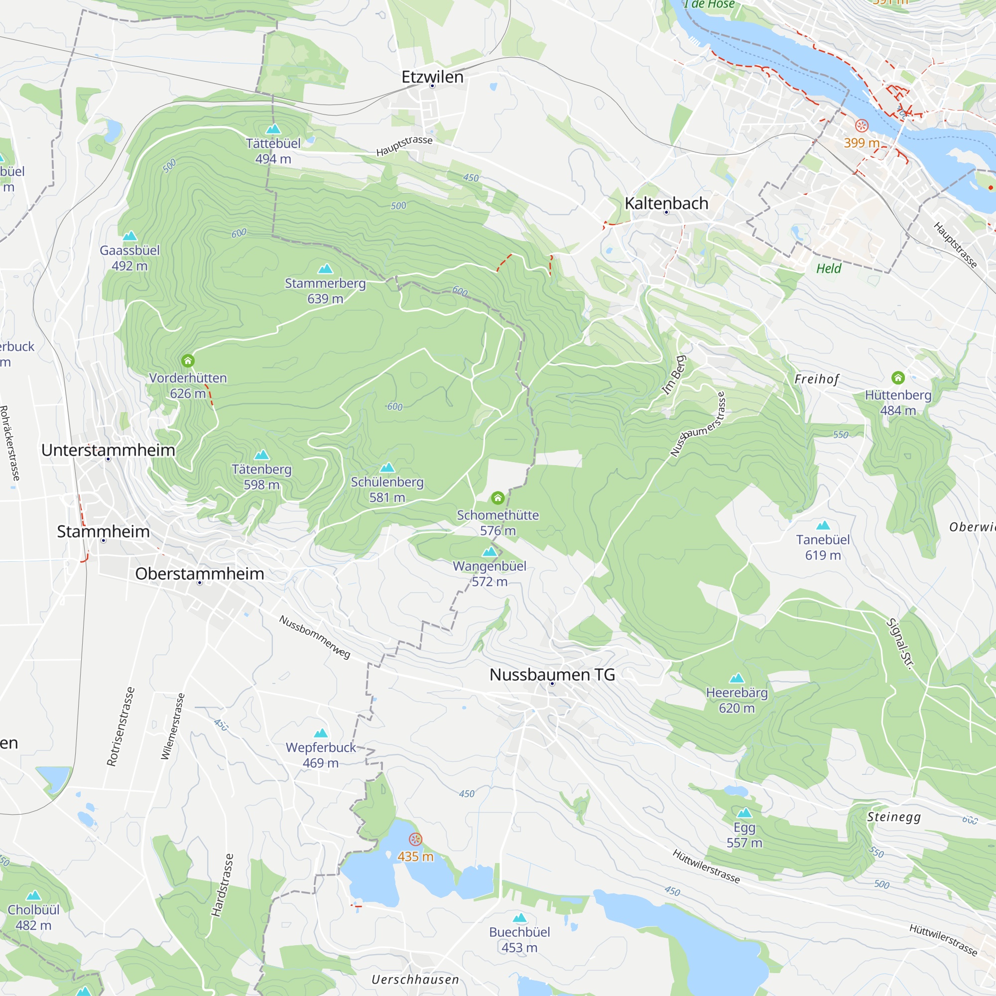 Schomethütte map