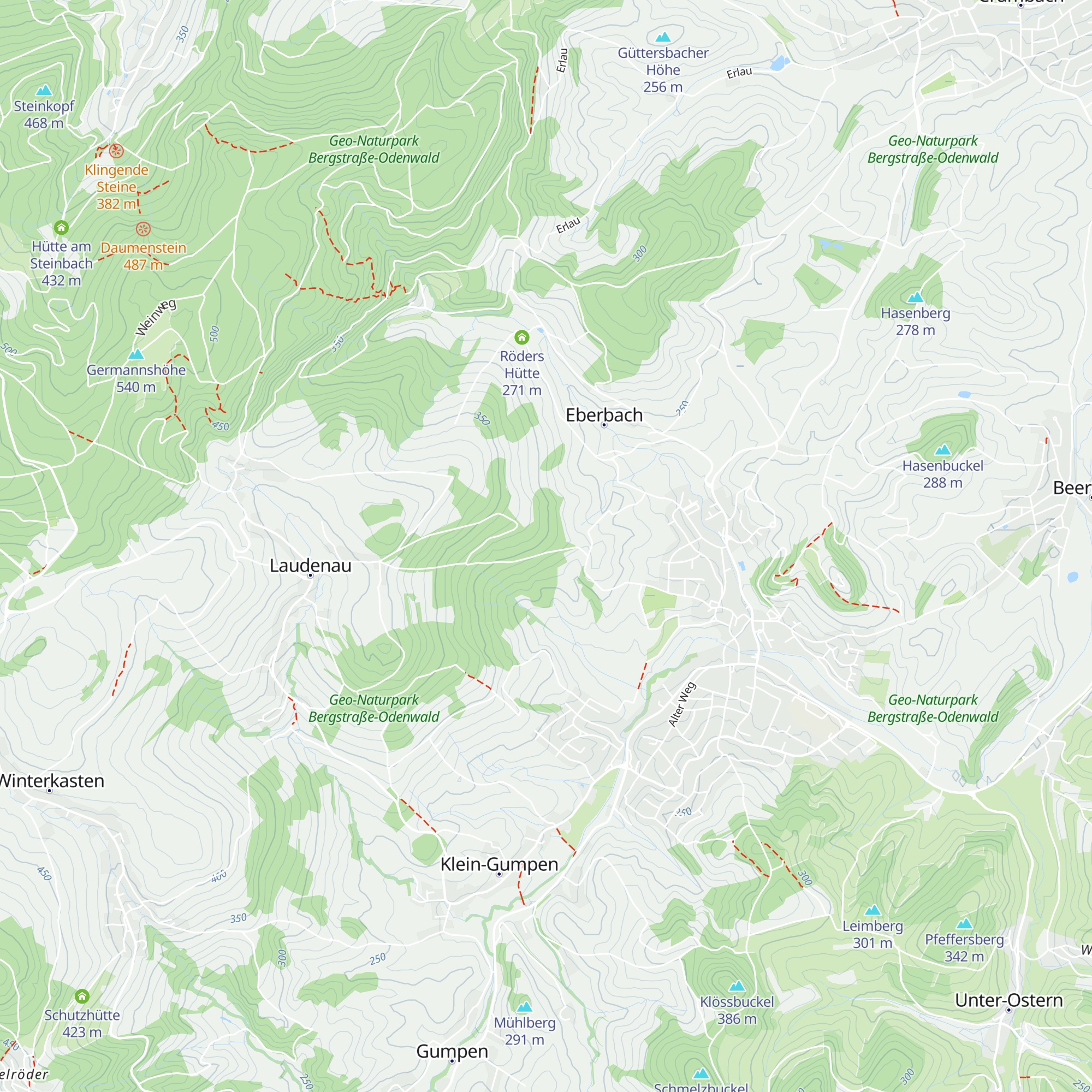 Philipp-Göttmann-Hütte map