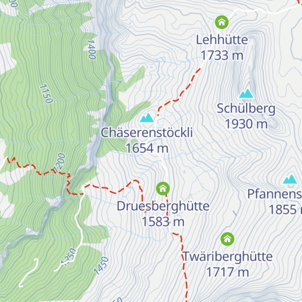 Map of Sattlerhütte