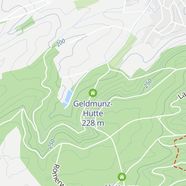 Map of Geldmünz-Hütte