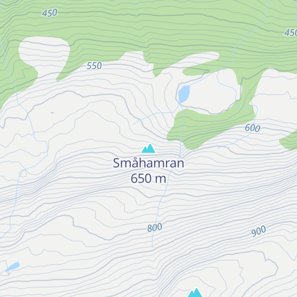 Map of Småhamran