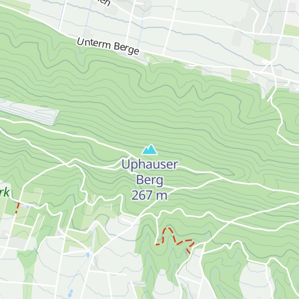Map of Uphauser Berg