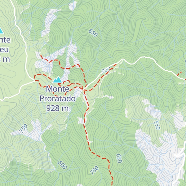 Map of Rocca del Garsello