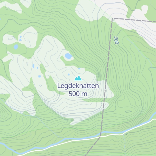 Map of Legdeknatten