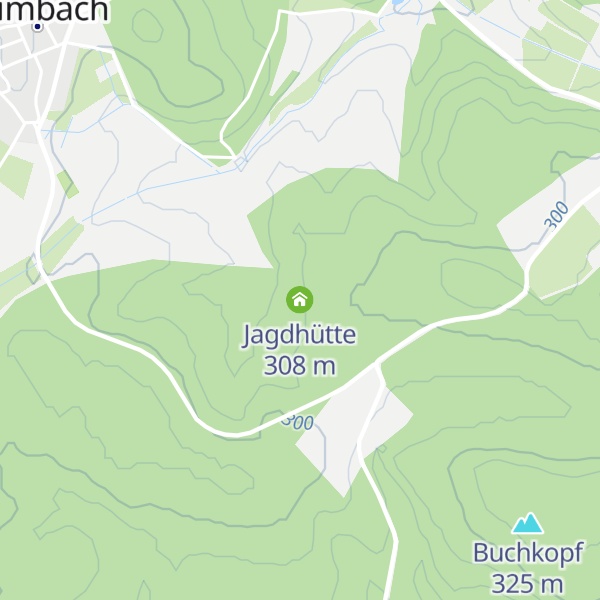 Map of Jagdhütte