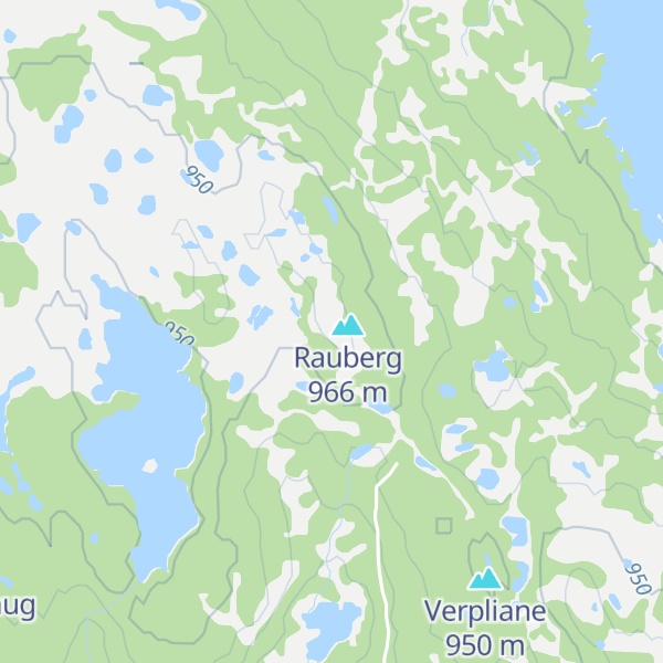 Map of Raudberg
