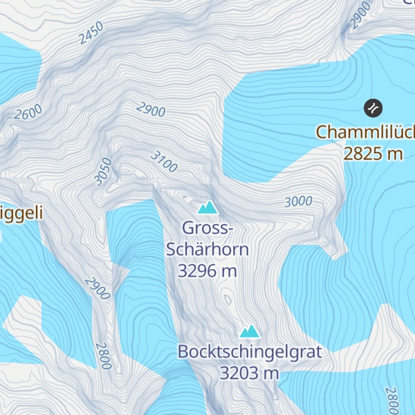 Map of Gross-Schärhorn