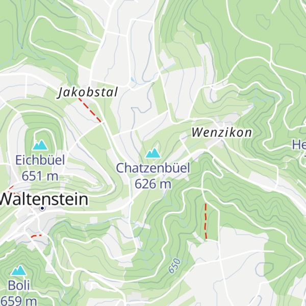 Map of Chatzenbüel