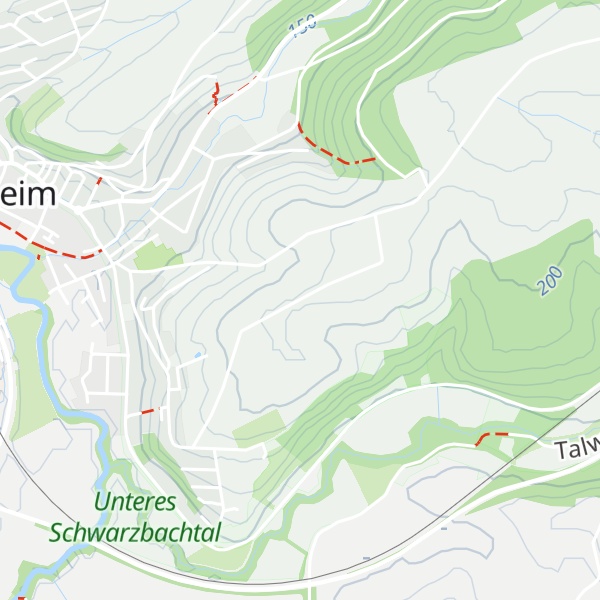 Map of Blösenberg