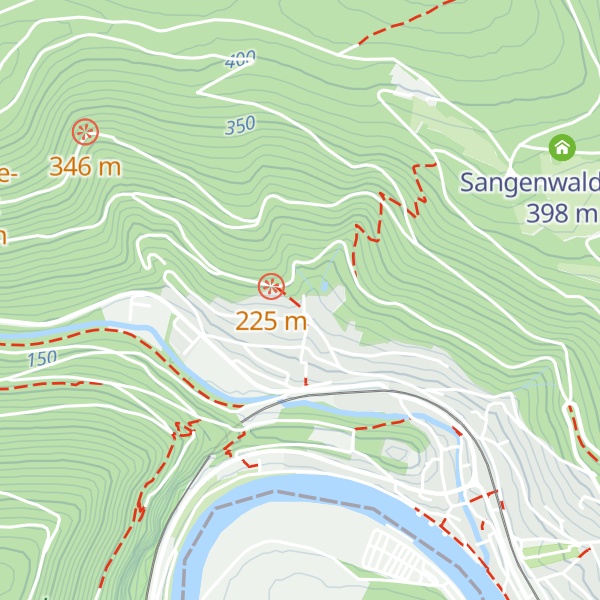 Map of Hirtwegler Hütte