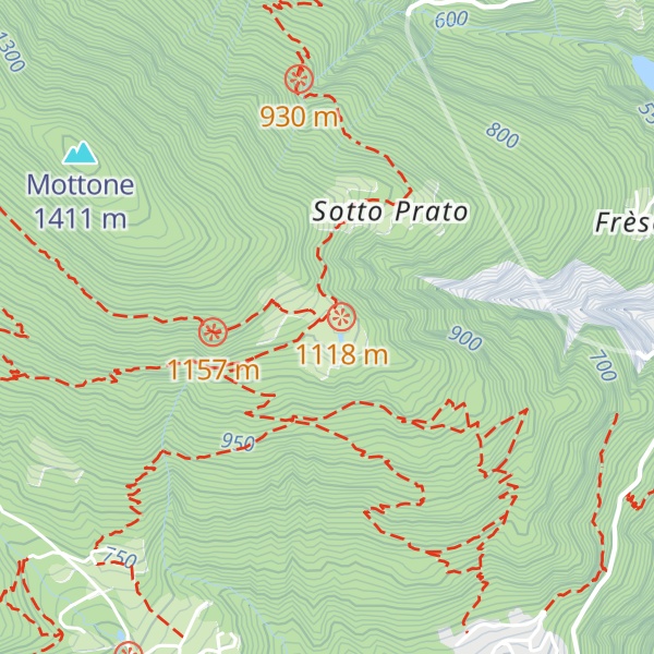 Map of Capanna dei Monti di Lego