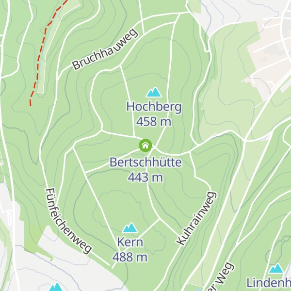 Map of Bertschhütte
