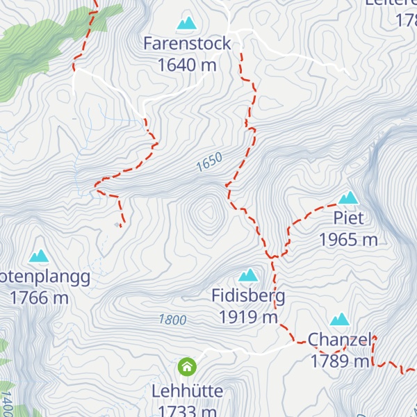 Map of Wannenstock