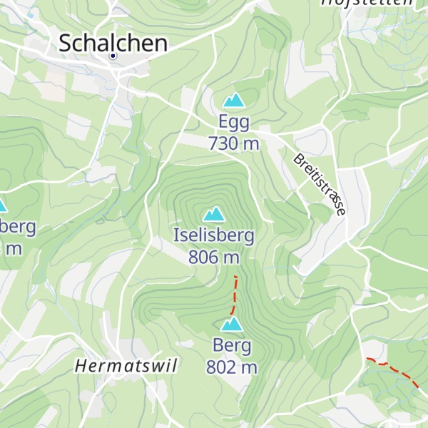 Map of Iselisberg