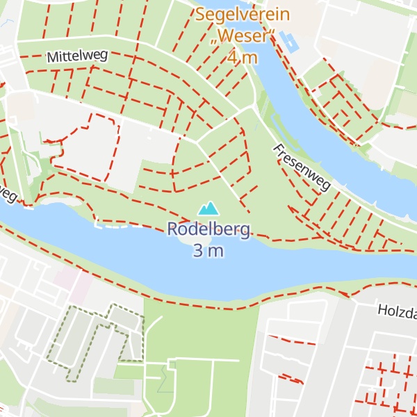 Map of Rodelberg