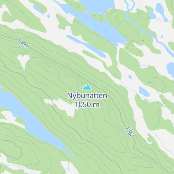 Map of Nybunatten