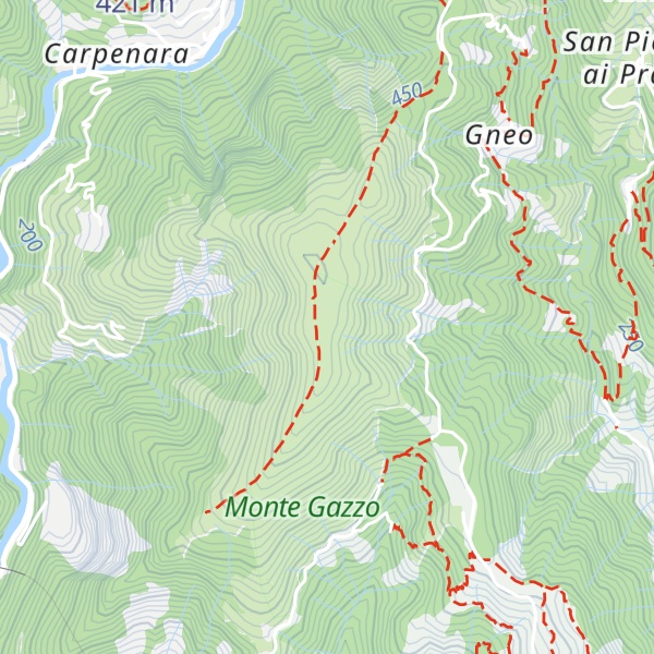 Map of Monte Contessa