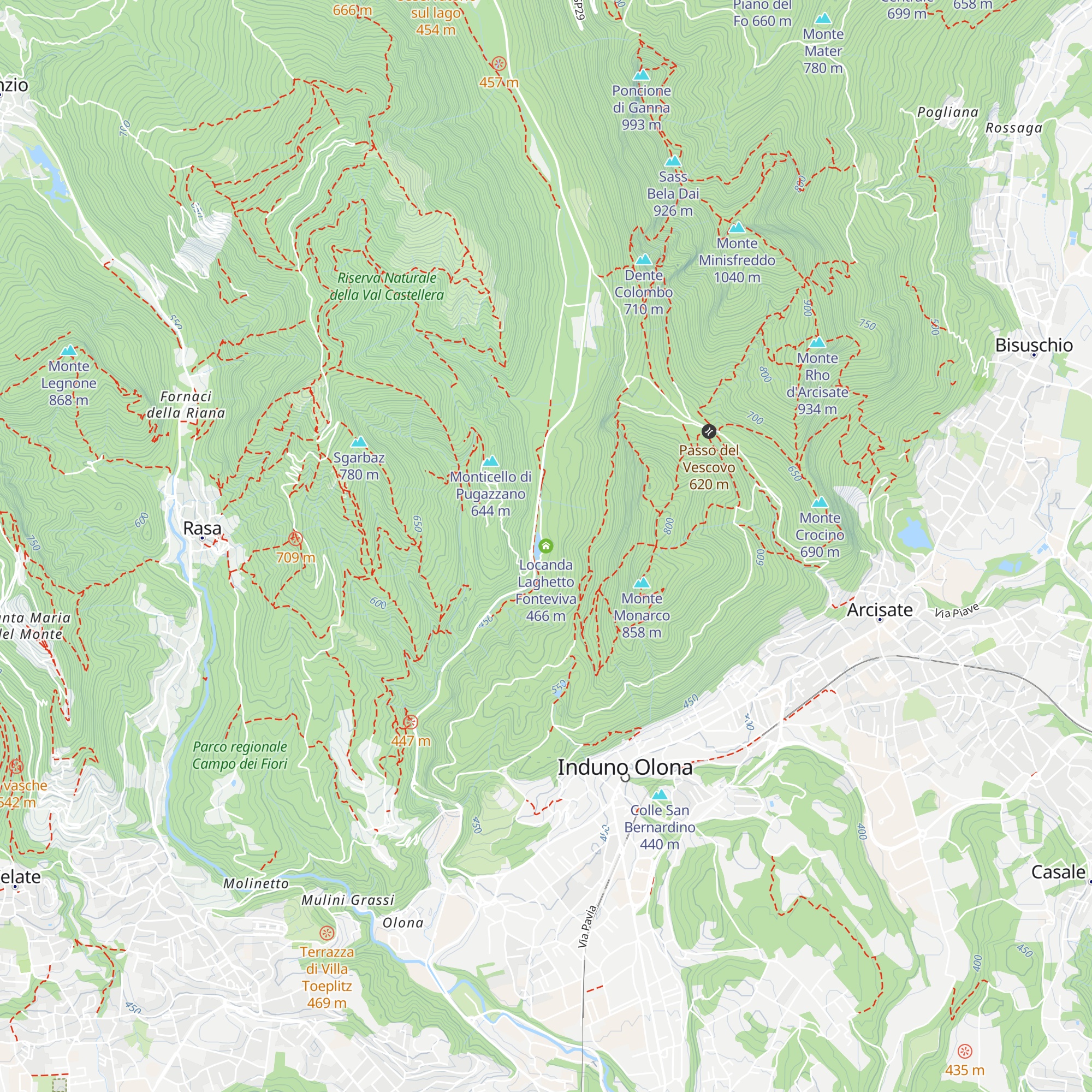 Locanda Laghetto Fonteviva map