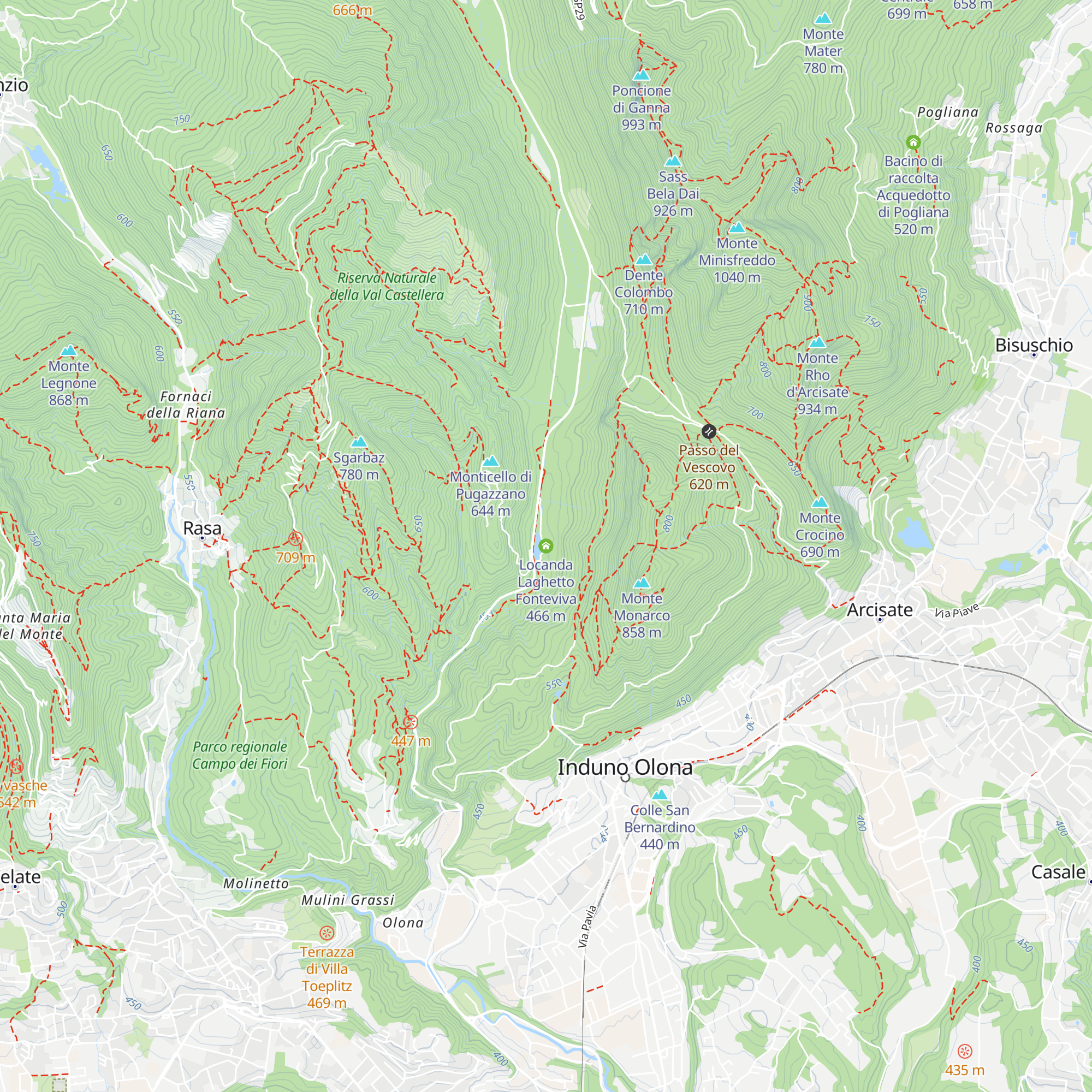 Locanda Laghetto Fonteviva map