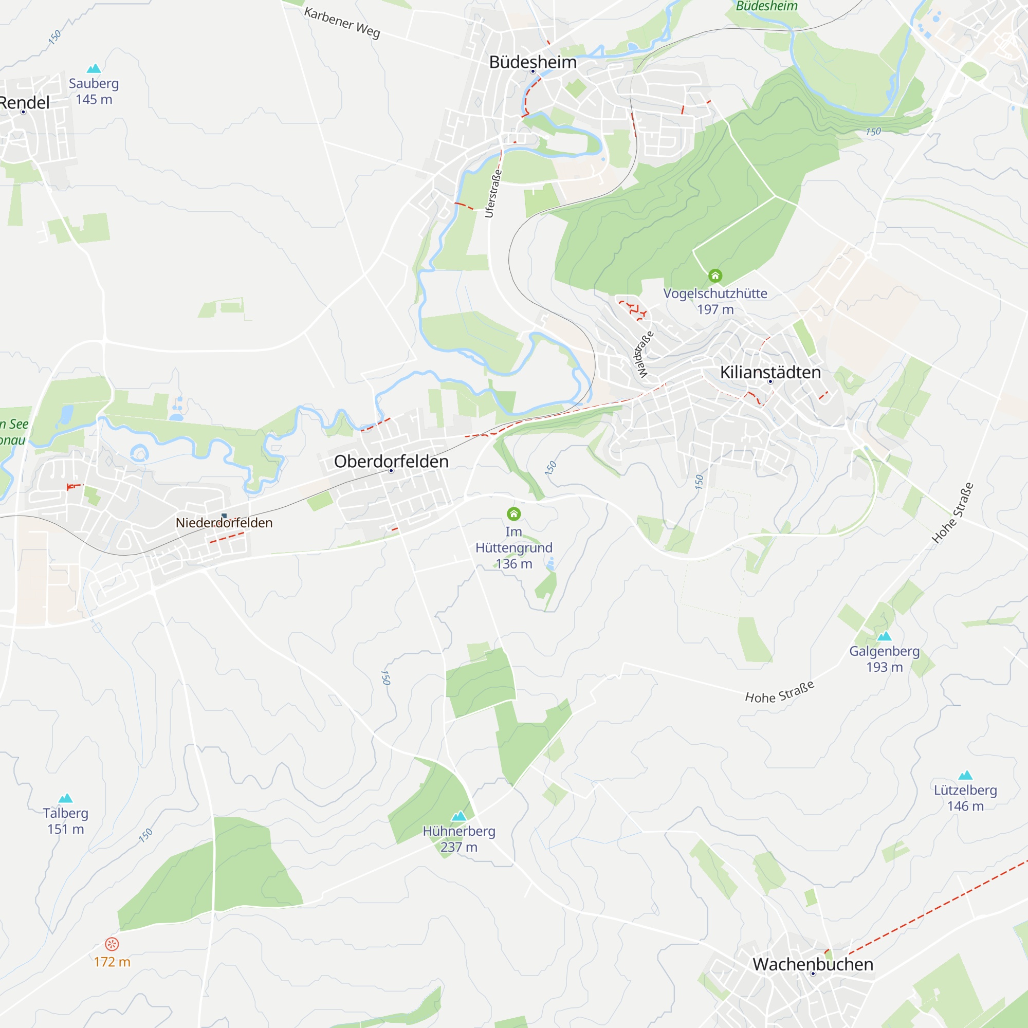 Im Hüttengrund map