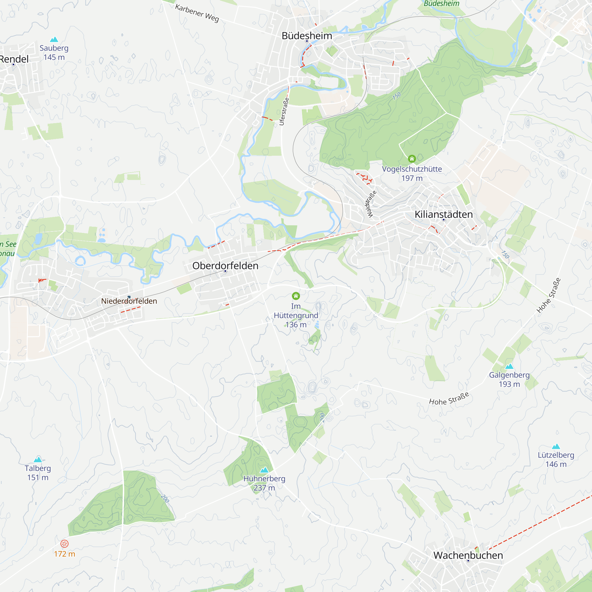 Im Hüttengrund map