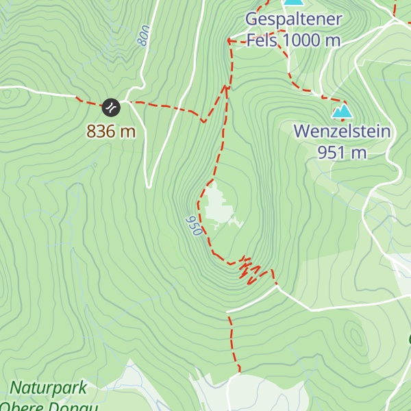 Map of Schafberg Südgipfel