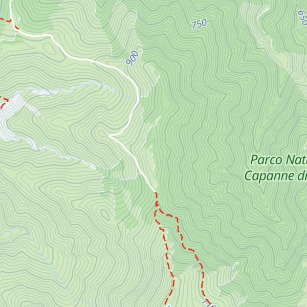 Map of Bric Tavolin