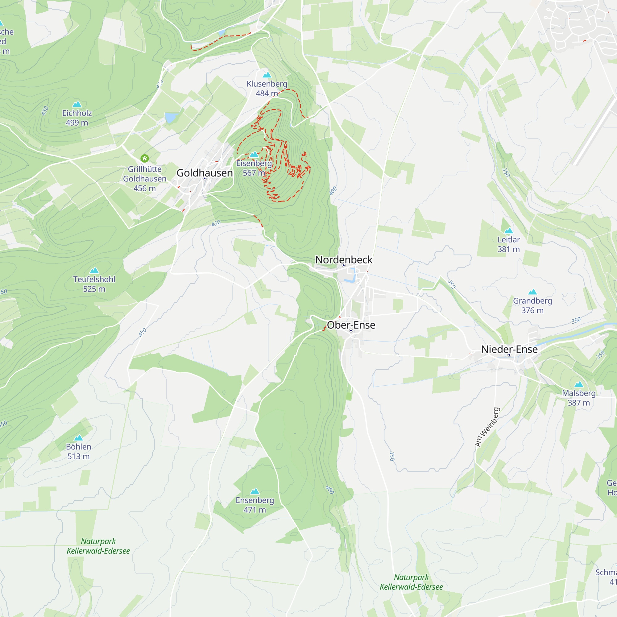 Grillhütte Wiperich map