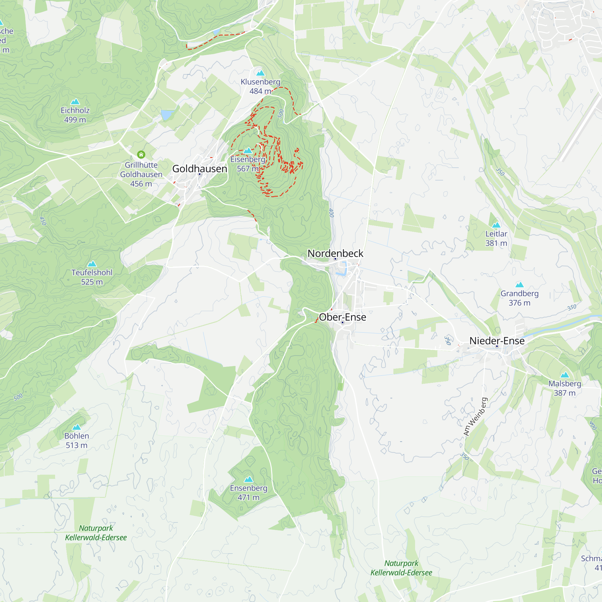 Grillhütte Wiperich map