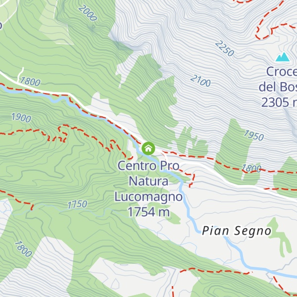 Map of Centro Pro Natura Lucomagno