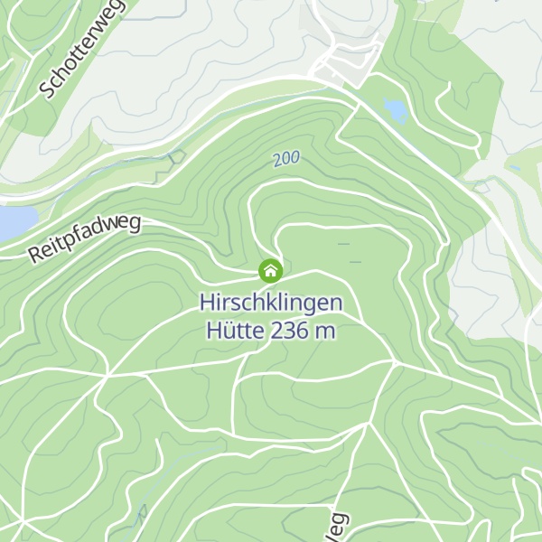 Map of Hirschklingen Hütte