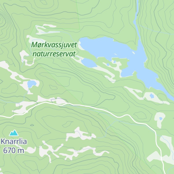 Map of Beinbrottåsen