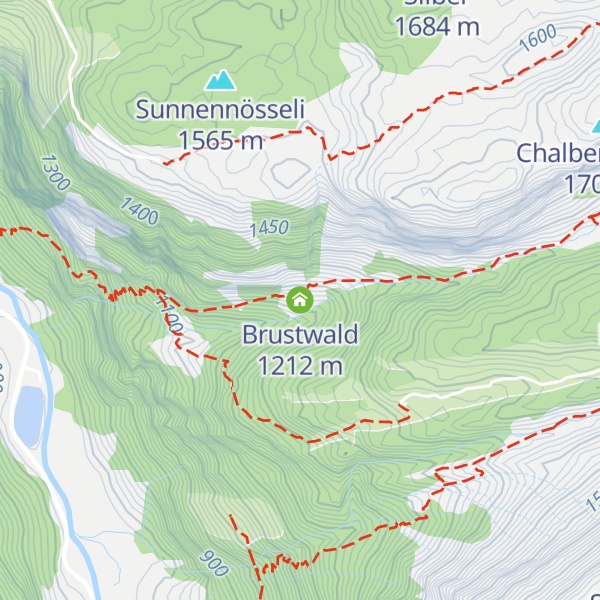 Map of Brustwald