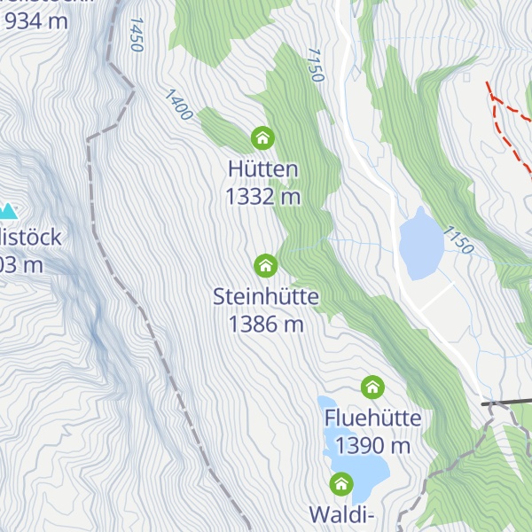 Map of Steinhütte