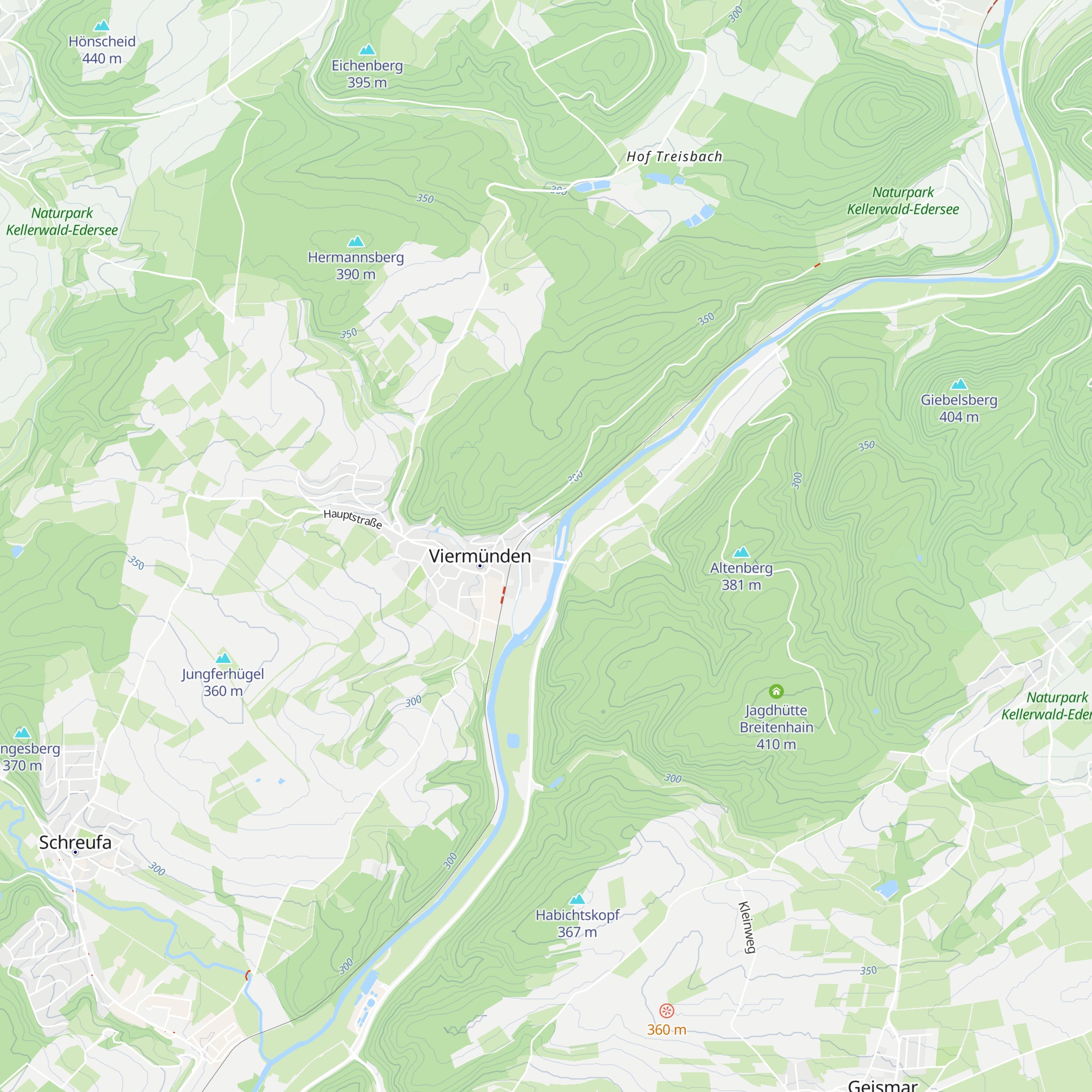 Angelvereinshütte map