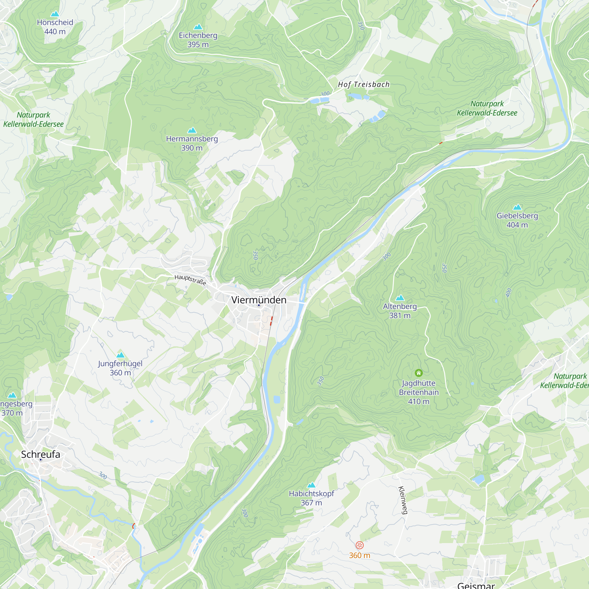 Angelvereinshütte map