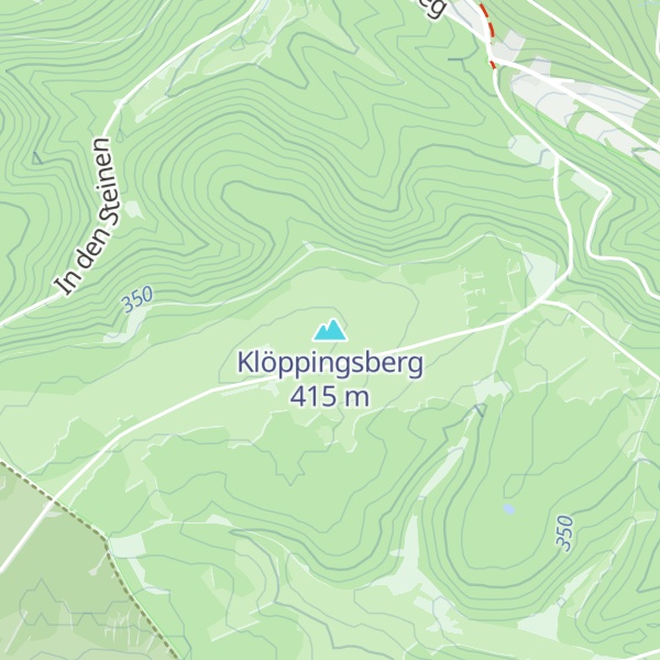 Map of Klöppingsberg
